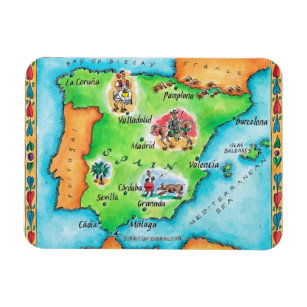 Imán Mapa de España