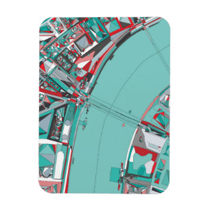 Imán Mapa de estructuras de Londres