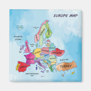 Imán Mapa de Europa