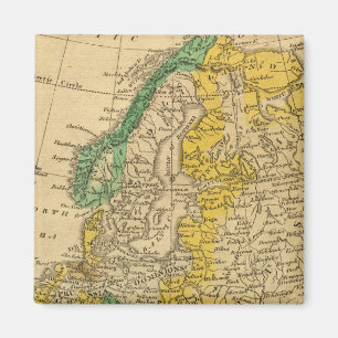 Imán Mapa de Europa de Worcester