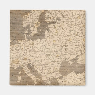 Imán Mapa de Europa por Arrowsmith