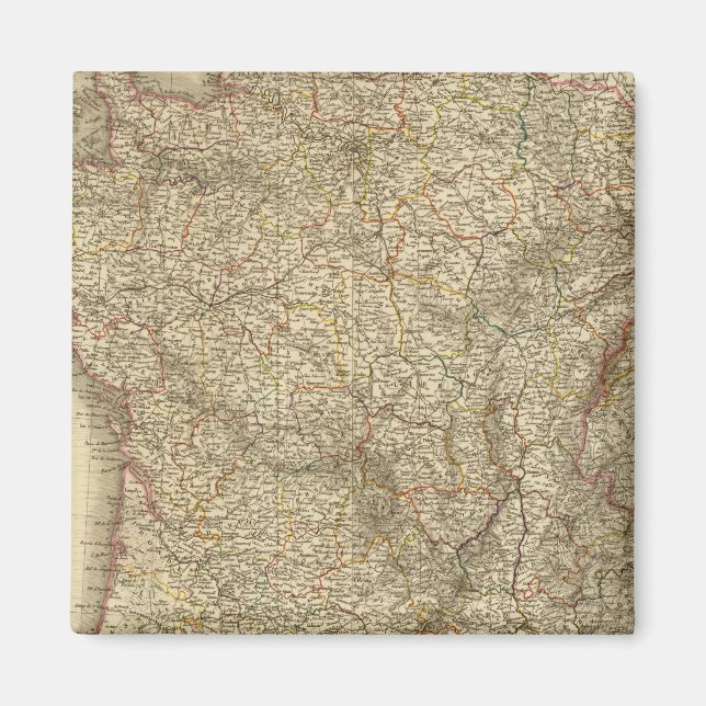 Imán Mapa de Francia (Frente)