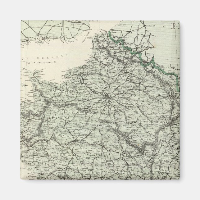 Imán Mapa de Francia (Frente)