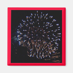 Imán Mapa de fuegos artificiales