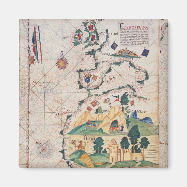 Imán Mapa de Gran Bretaña (Frente)