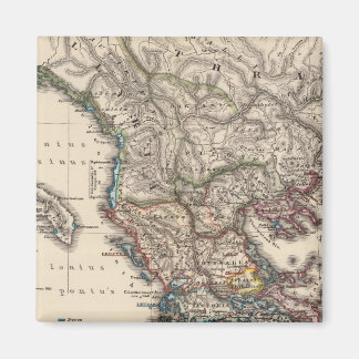 Imán Mapa de Grecia, Macedonia, Thracia