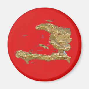 Imán Mapa de Haití