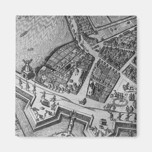 Imán Mapa de Hamburgo