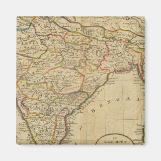 Imán Mapa de Hindostán o India