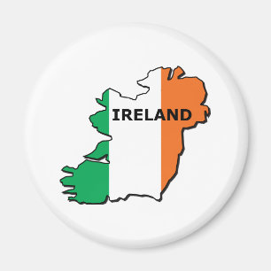 Imán Mapa de Irlanda