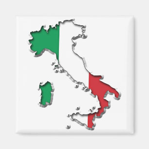 Imán Mapa de Italia