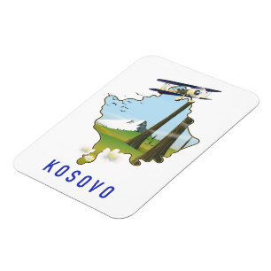 Imán Mapa de Kosovo