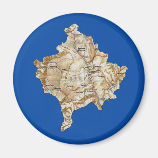 Imán Mapa de Kosovo