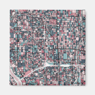 Imán Mapa de Kyoto Japón