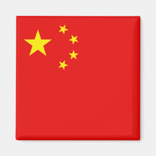 Imán Mapa de la bandera de China