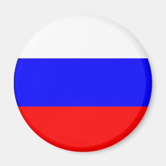 Imán Mapa de la bandera de Rusia