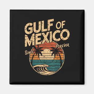 Imán Mapa De La Bandera Del Golfo De México De Estados 