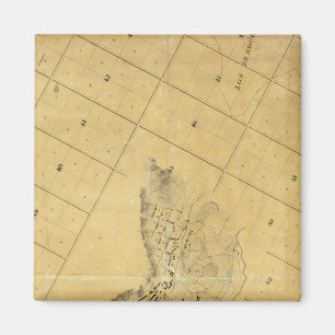 Imán Mapa De La Ciudad De Los Ángeles