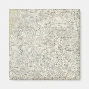 Imán Mapa de la luna