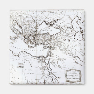 Imán Mapa de la parte oriental del Imperio Romano