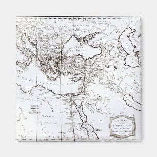 Imán Mapa de la zona oriental del imperio romano