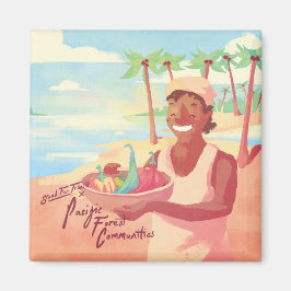 Imán Mapa de las Comunidades Forestales del Pacífico