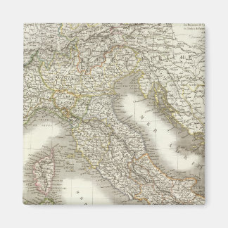Imán Mapa de L'Italie - Italia