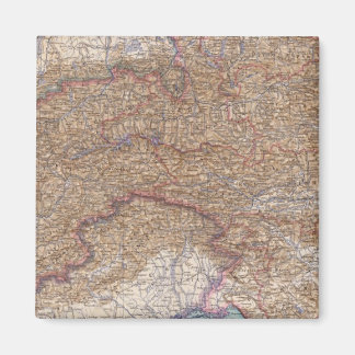 Imán Mapa de los Alpes de Austria
