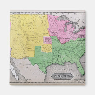 Imán Mapa de los Estados Unidos