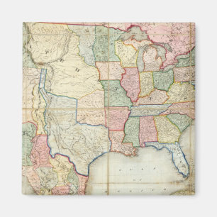 Imán Mapa de los Estados Unidos