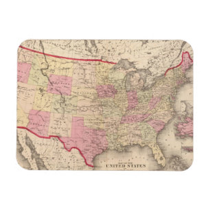 Imán Mapa de los Estados Unidos 5