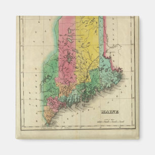 Imán Mapa De Maine