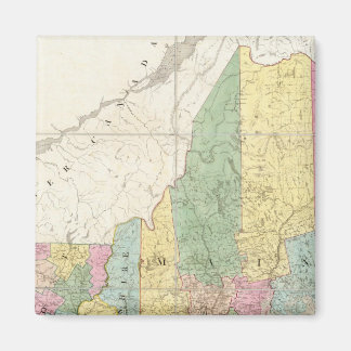 Imán Mapa de Maine, New Hampshire, Vermont
