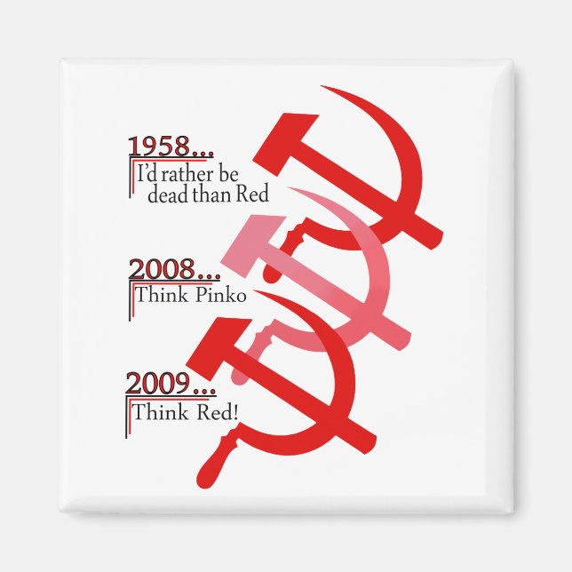 Imán Mapa De Martillo Y Masa De Martillo Ruso (Frente)