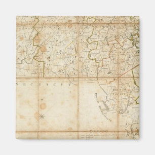 Imán Mapa De Massachusetts