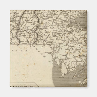 Imán Mapa de Massachusetts por Arrowsmith