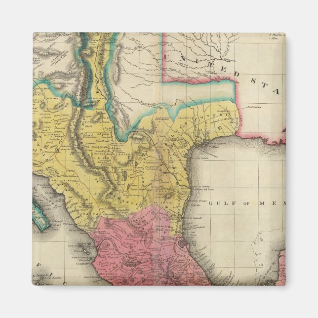 Imán Mapa De México (Frente)