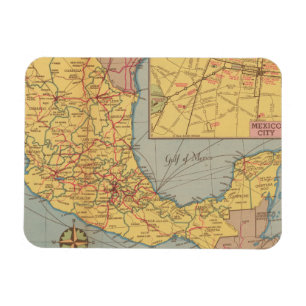 Imán Mapa de México - "Nuestro vecino del sur"