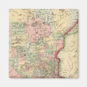 Imán Mapa de Minnesota de Mitchell
