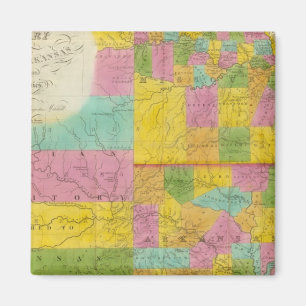 Imán Mapa de Misuri