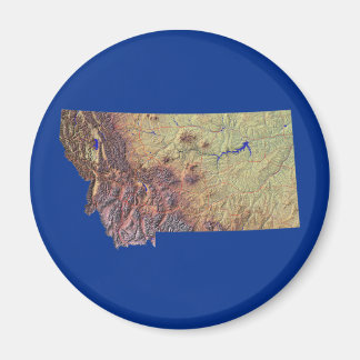 Imán Mapa de Nebraska