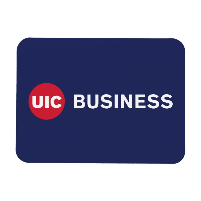 Imán Mapa de negocios de UIC (Horizontal)