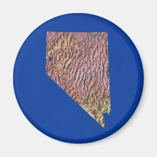 Imán Mapa de Nevada