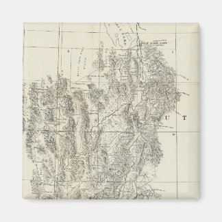 Imán Mapa de Nevada, Utah y Arizona