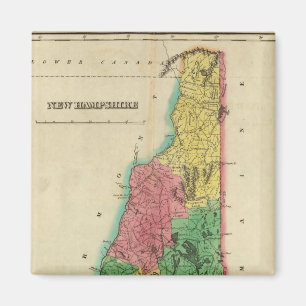 Imán Mapa De Nuevo Hampshire