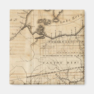 Imán Mapa de Ohio