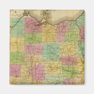 Imán Mapa de Ohio 2