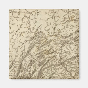 Imán Mapa de Pensilvania por Arrowsmith
