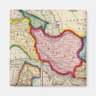 Imán Mapa de Persia, Turquía en Asia, Afganistán