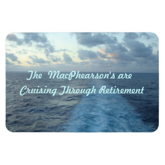 Imán Mapa de Personalizado de Wake Hzt de Barco